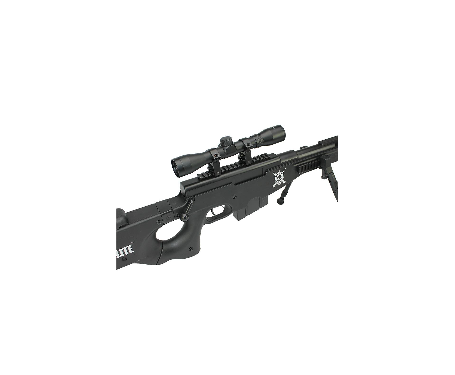 Carabina De Pressão Sniper L115-b K1000 Gás Ram 60kg 5,5 Nova Vista