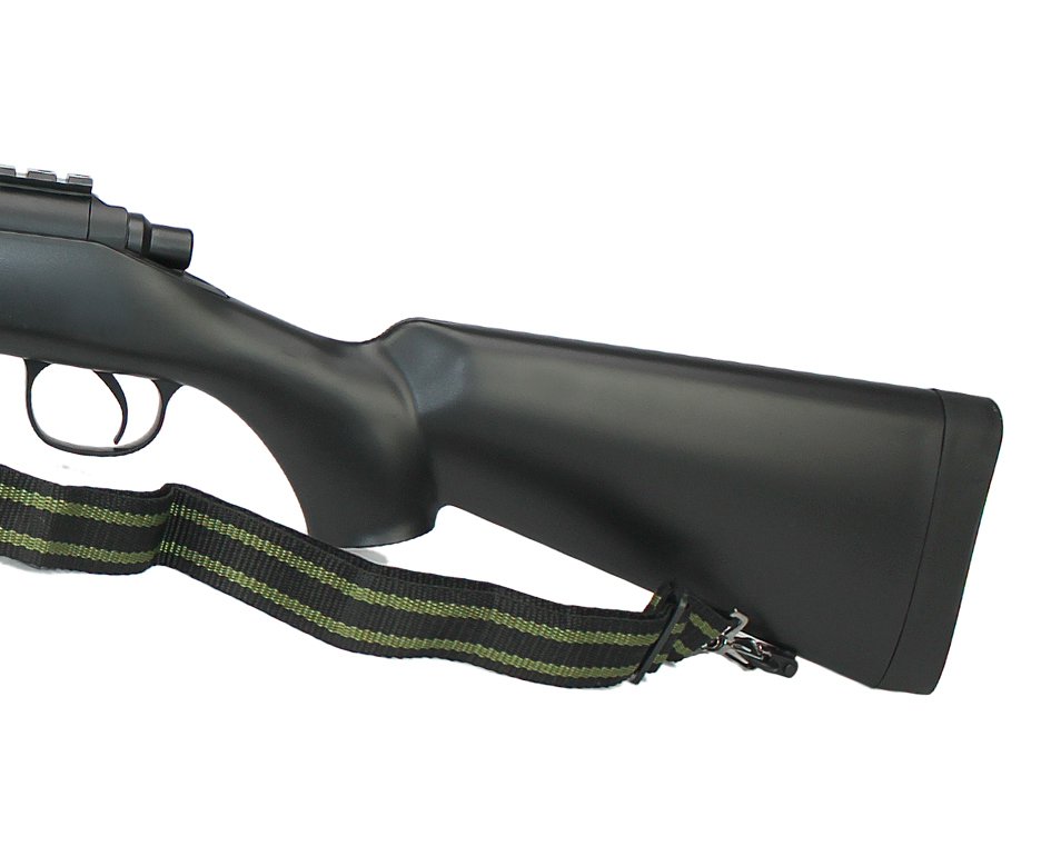 Rifle De Airsoft Sniper Spring Vsr Mb-02g Black 6,0mm Well