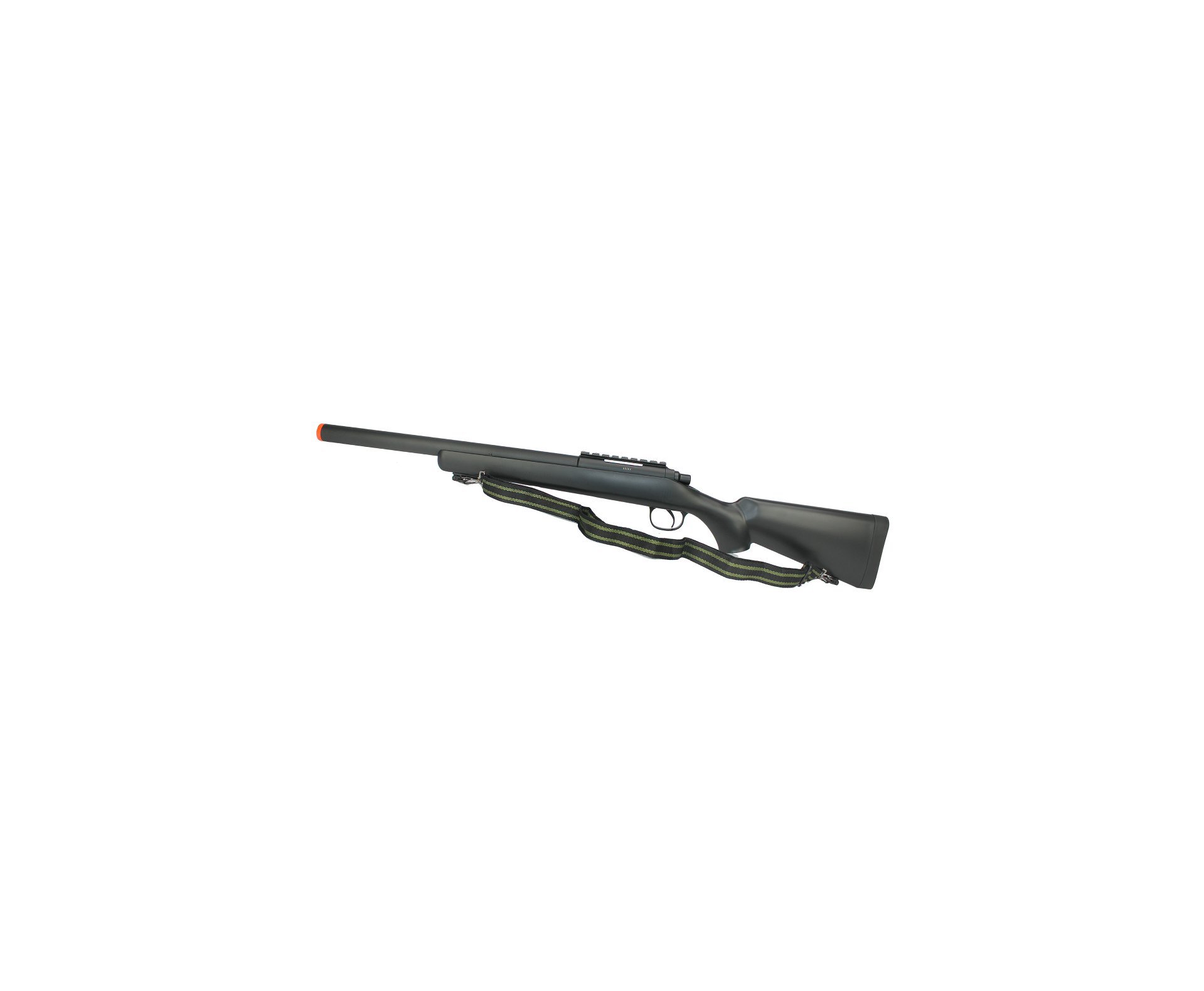 Rifle De Airsoft Sniper Spring Vsr Mb-02g Black 6,0mm Well