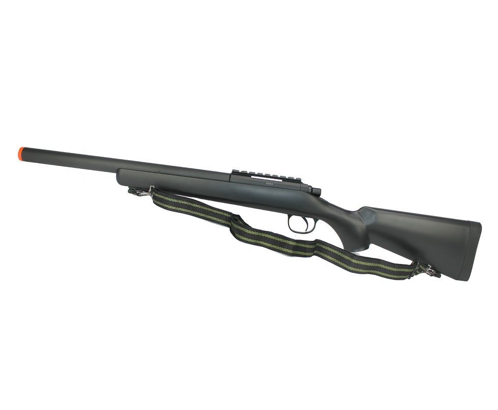 Rifle De Airsoft Sniper Spring Vsr Mb-02g Black 6,0mm Well