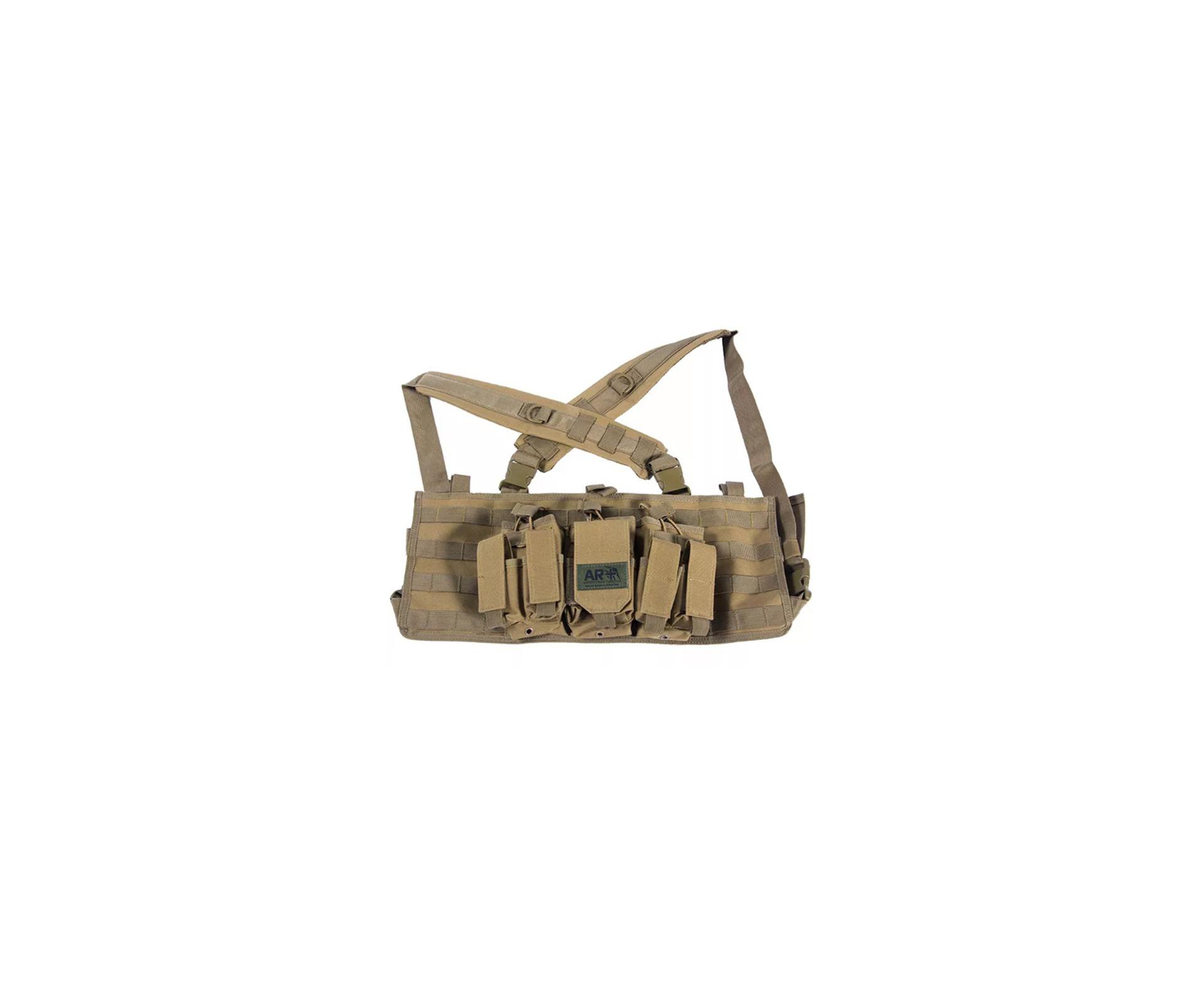 Colete Chest Rig Tático Modular Tactical Harness - Ct-2087tn
