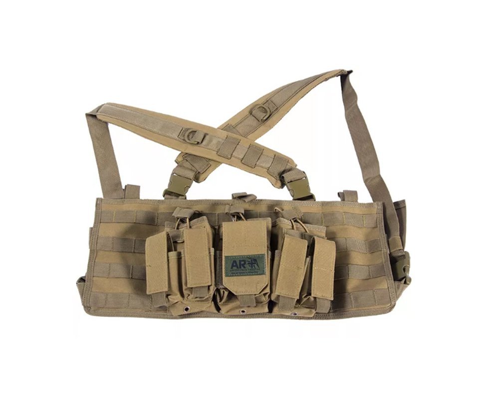 Colete Chest Rig Tático Modular Tactical Harness - Ct-2087tn