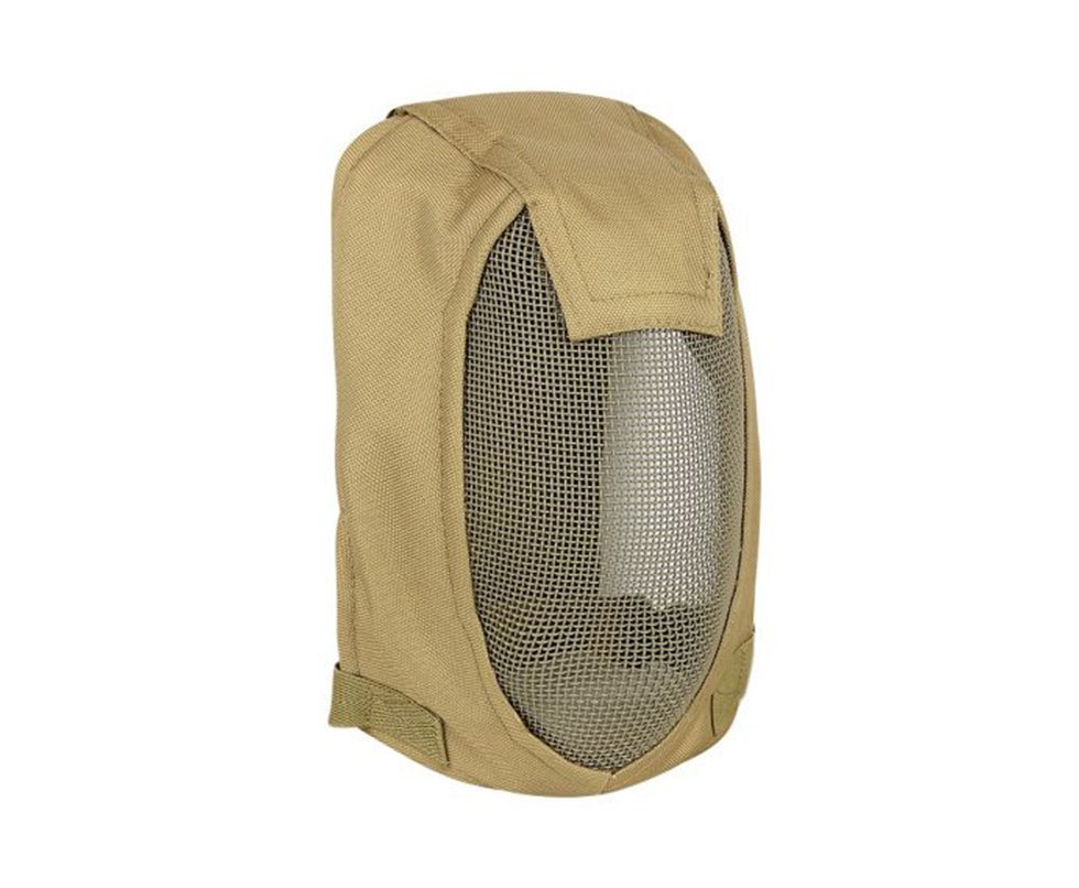 Máscara Proteção Facial Tela Mesh Mask V1 Half Face Tan