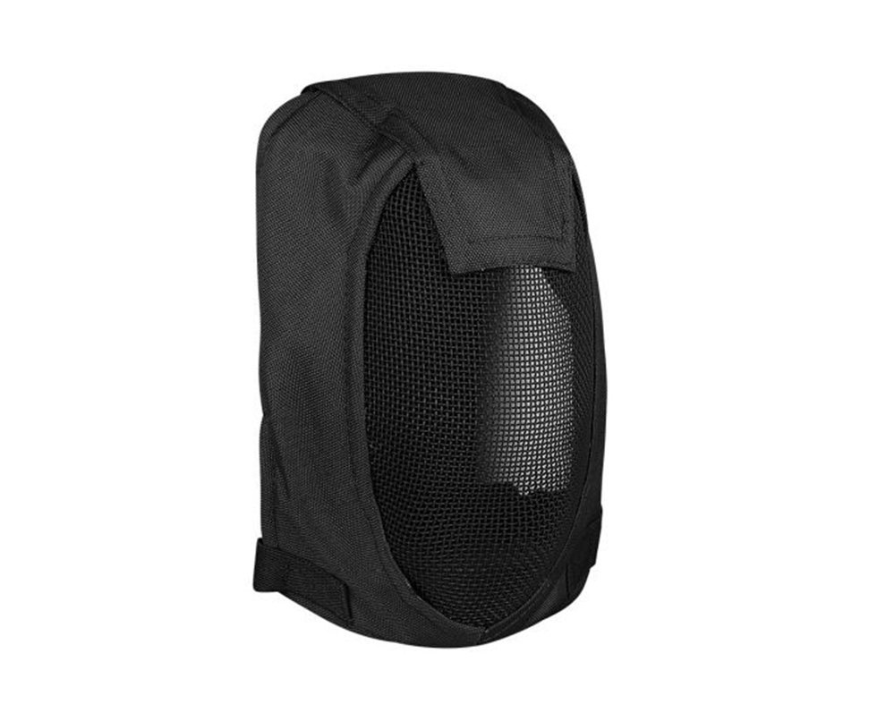 Máscara Proteção Facial Tela Mesh Mask V1 Half Face Black Ev-028bk