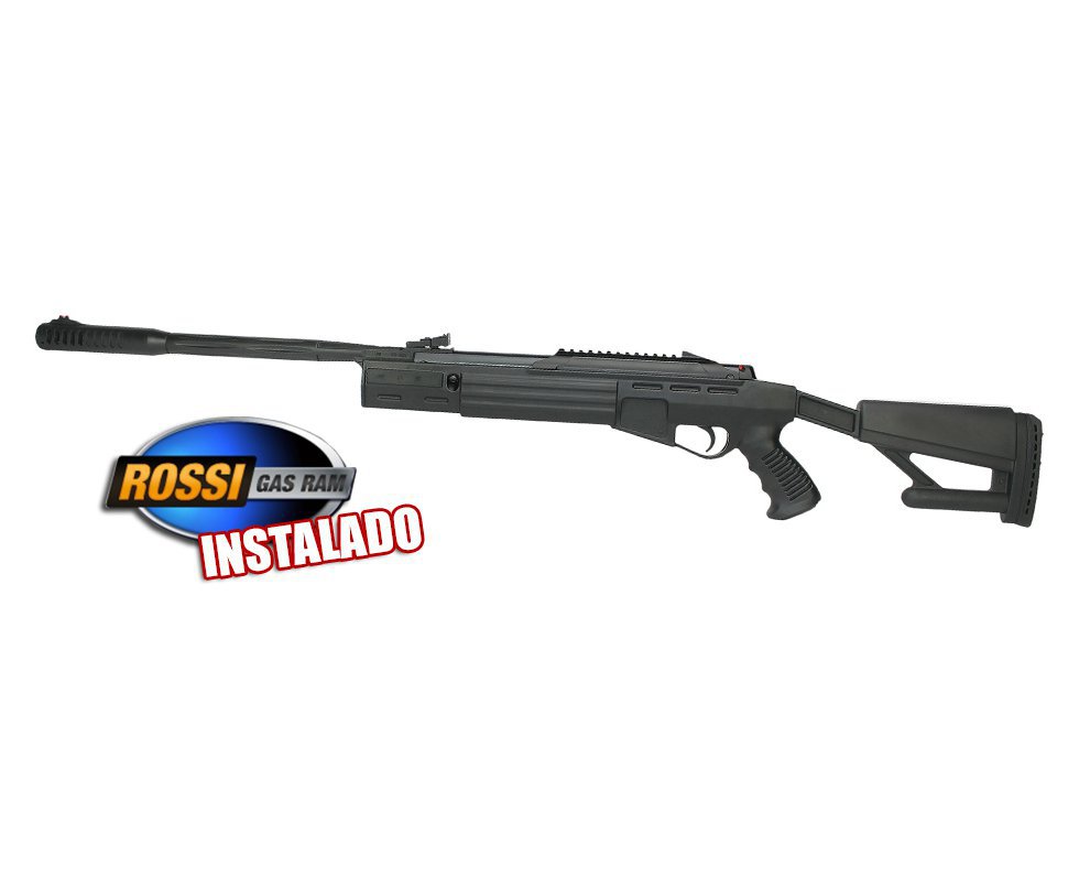 Carabina De Pressão Hatsan Strike Airtact Com Gas Ram 60kg Cal 5,5mm