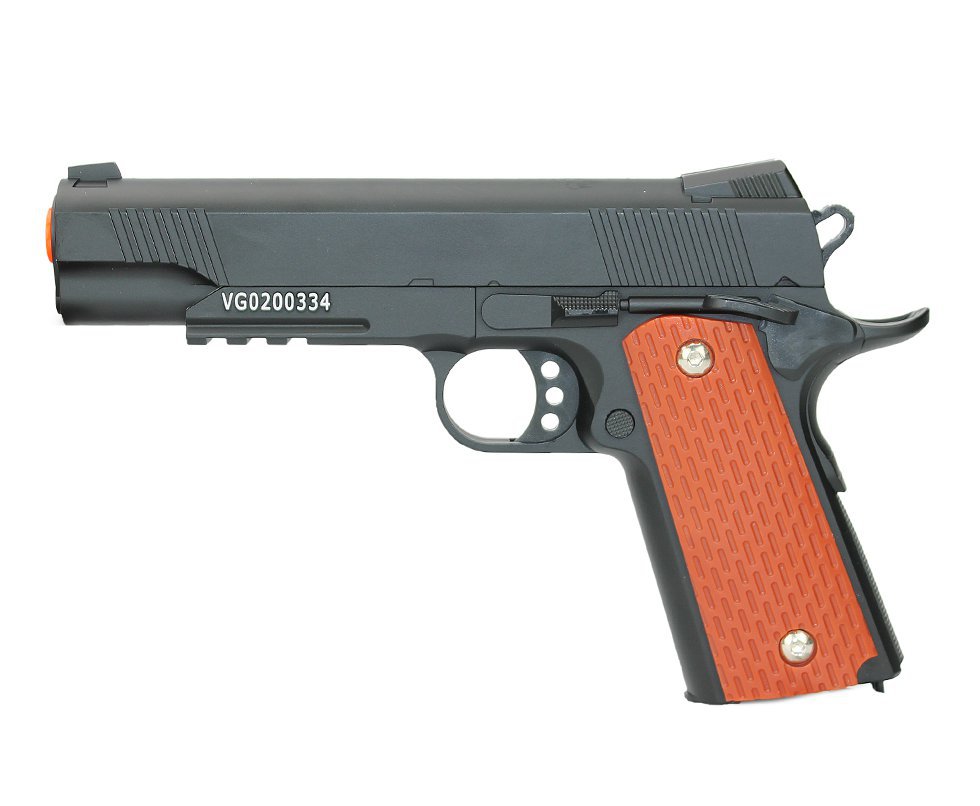 Pistola De Airsoft Vg 1911 V13 Full Metal Spring 6mm