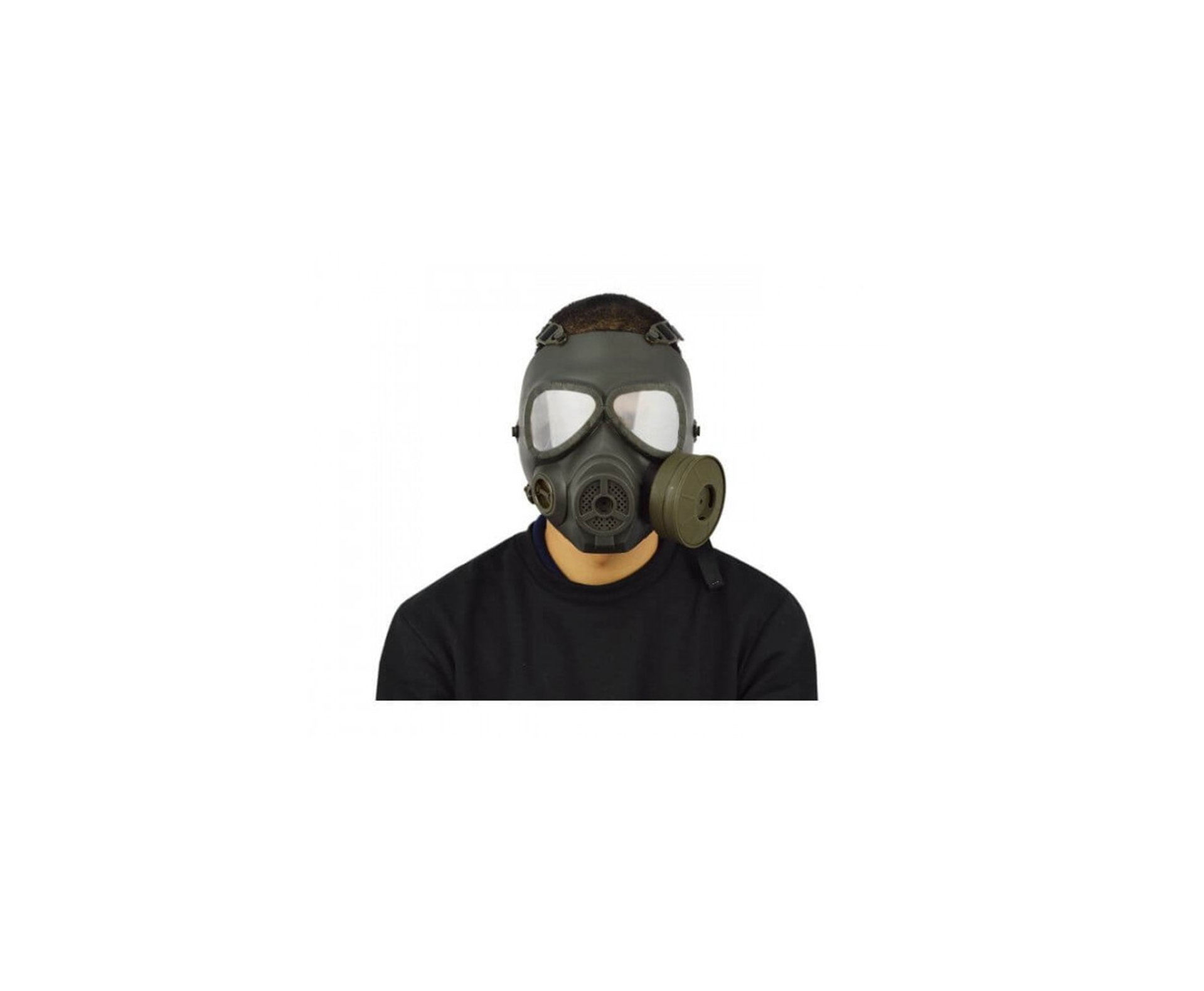 Máscara Anti Gás (réplica) Com Ventoinha - Fma Tb-695 Verde