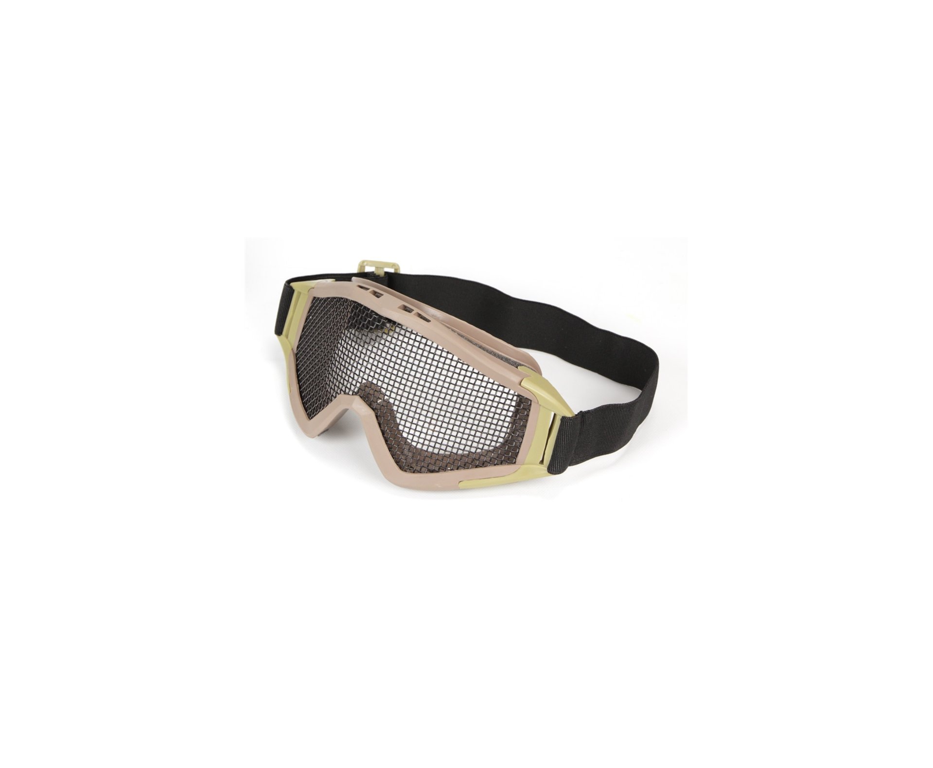 óculos De Proteção Para Airsoft Telado - Tan/desert