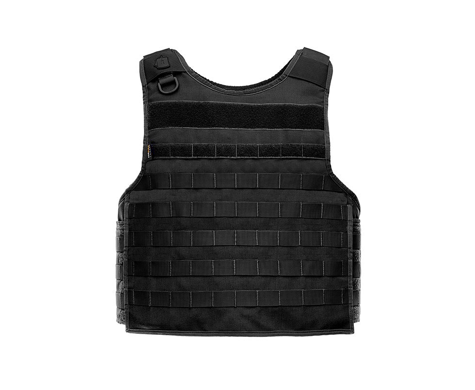 Colete Tatico Invictus Vulcano 3a Molle Cordura Preto - PP