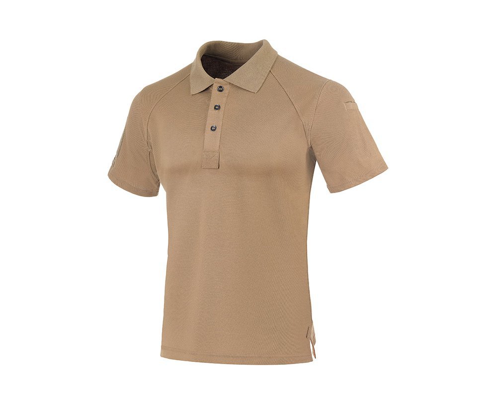 Camisa Tática Polo Invictus Control  Caqui Mojave  - P