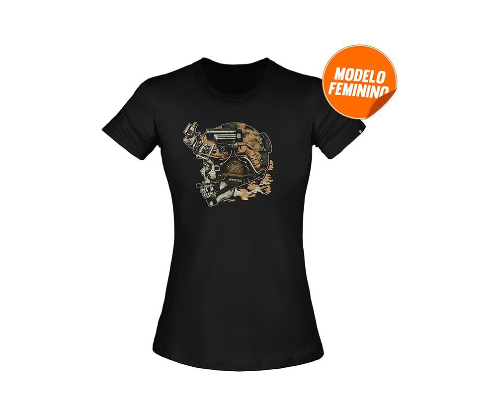 Camiseta T-shirt Invictus Concept Feminina Blackjack