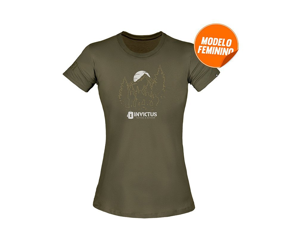 Camiseta T-shirt Invictus Concept Feminina Troop