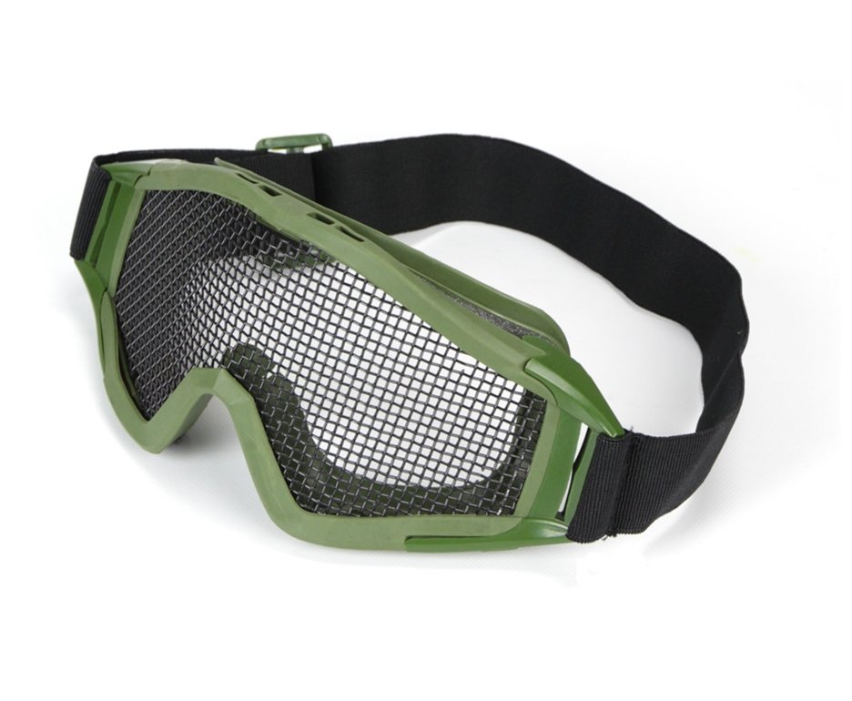 óculos De Proteção Para Airsoft Telado - Verde