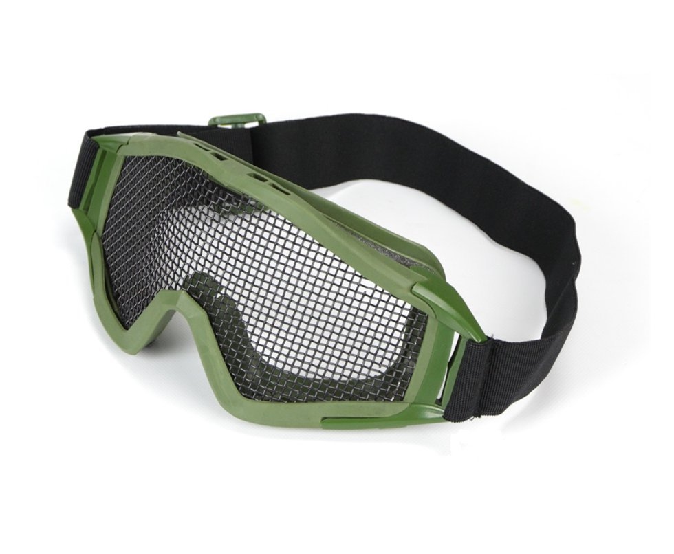 óculos De Proteção Para Airsoft Telado - Verde