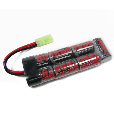 Bateria Tipo Mini P/ Airsoft 8,4 Vx 1600mah