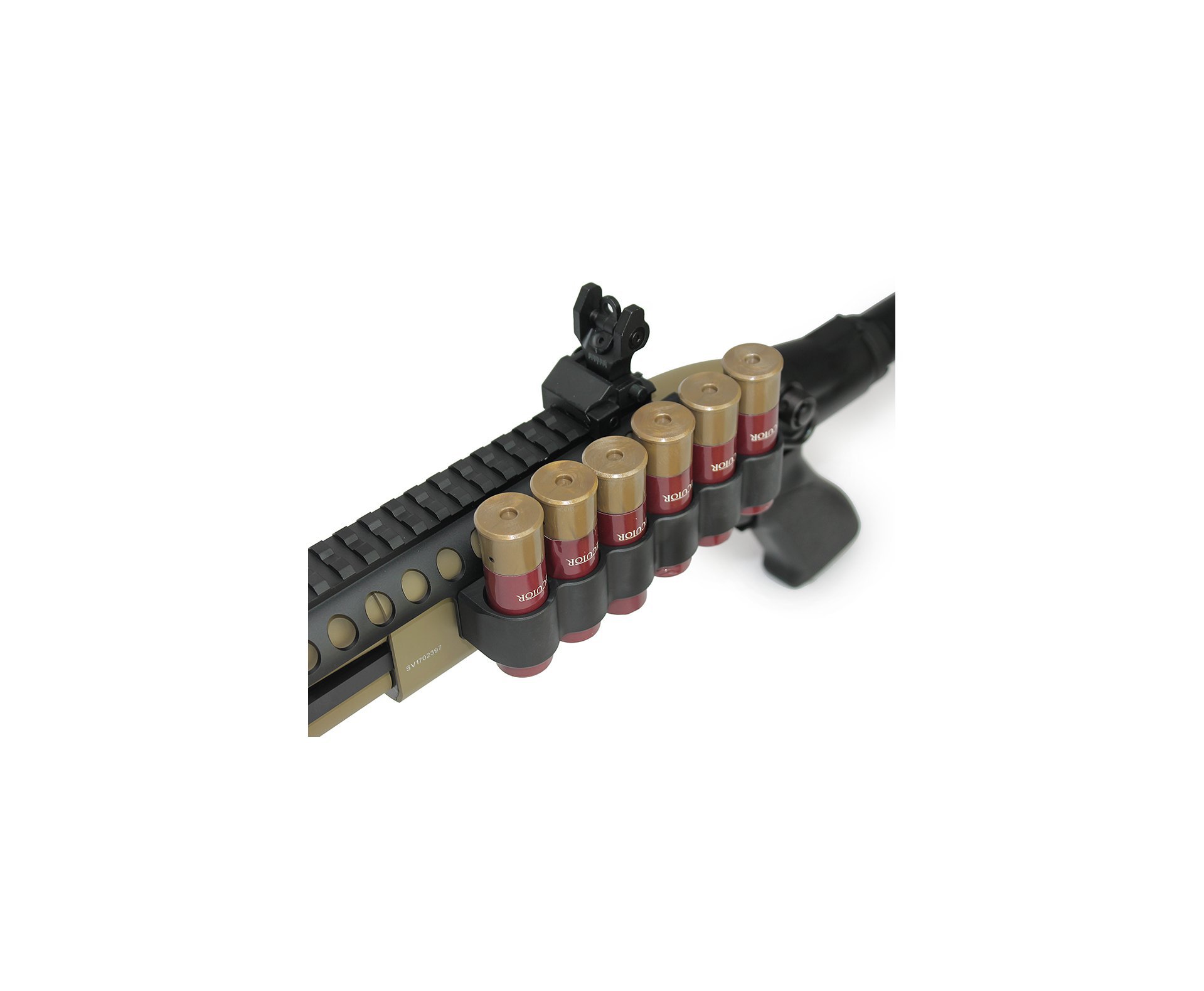 Escopeta Shotgun De Airsoft Gbb Full Metal Epg Velites G-vi Tan Cal 6mm V0003