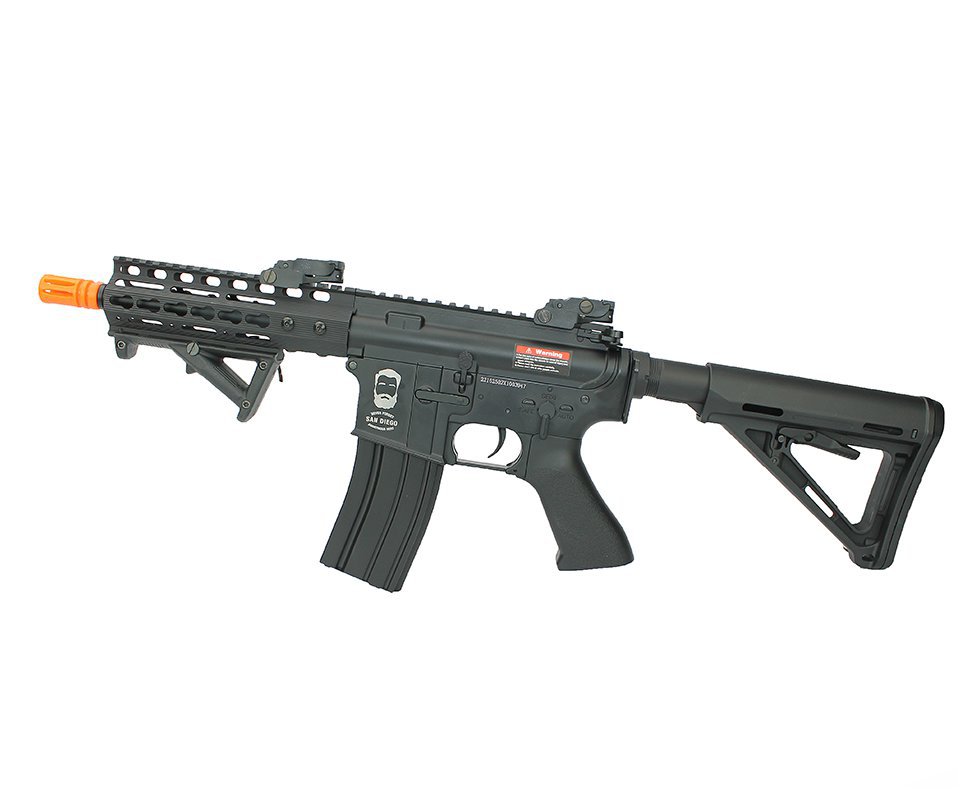 Rifle De Airsoft Aeg Duel Code San Diego Full Metal 6mm