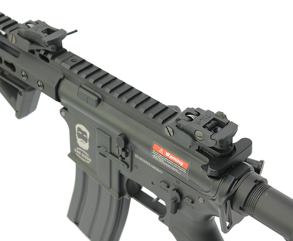 Rifle De Airsoft Aeg Duel Code San Diego Full Metal 6mm