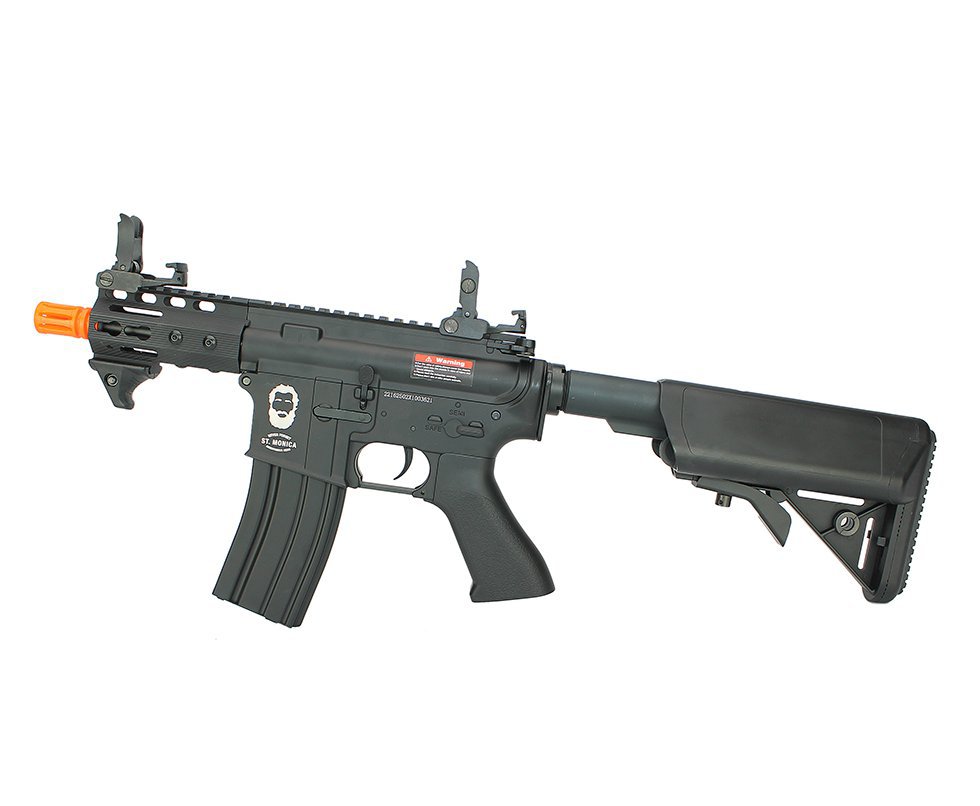 Rifle De Airsoft Aeg Duel Code Sta Monica Full Metal Cal 6mm
