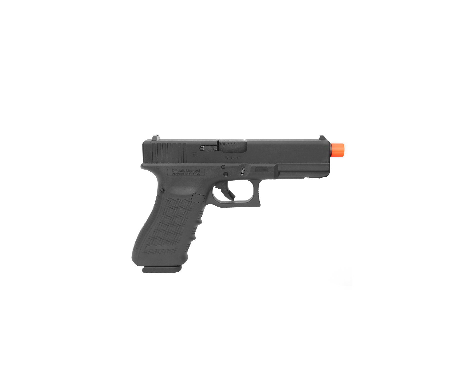 Pistola De Airsoft Gas Gbb Glock G17 Blowback Oficial Cal 6mm