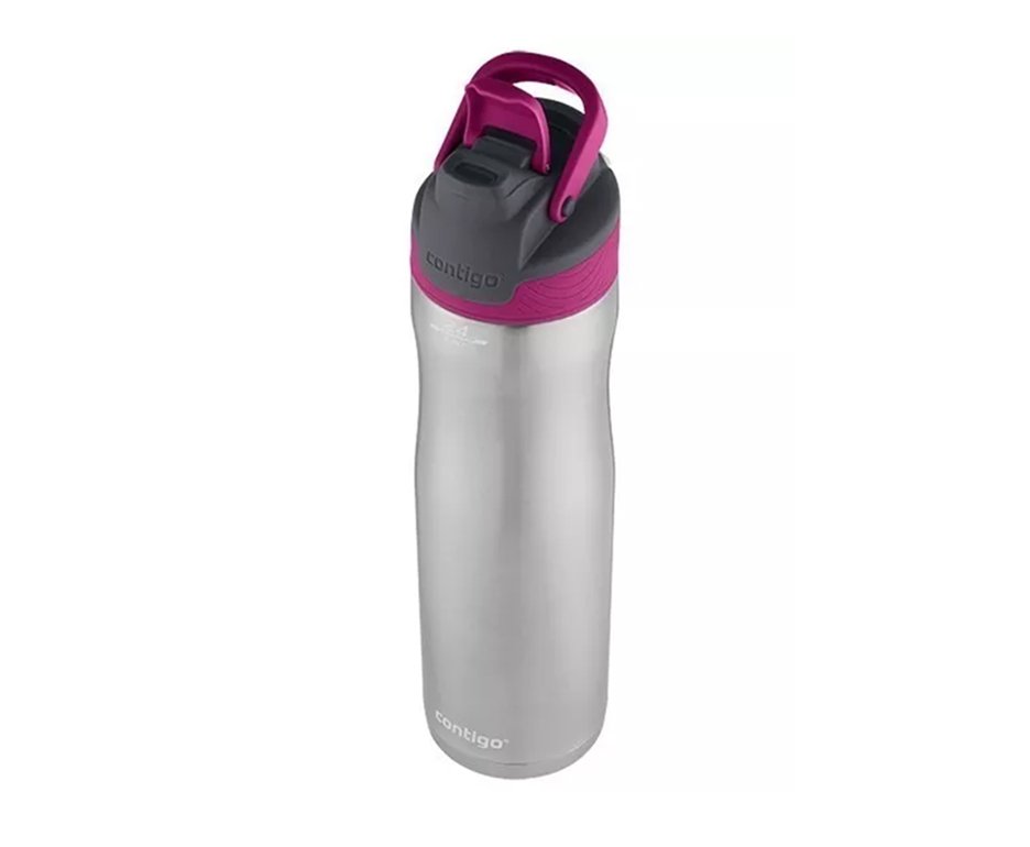 Squeeze Contigo Autoseal Chill Aço Inox 710ml Rosa Berrt