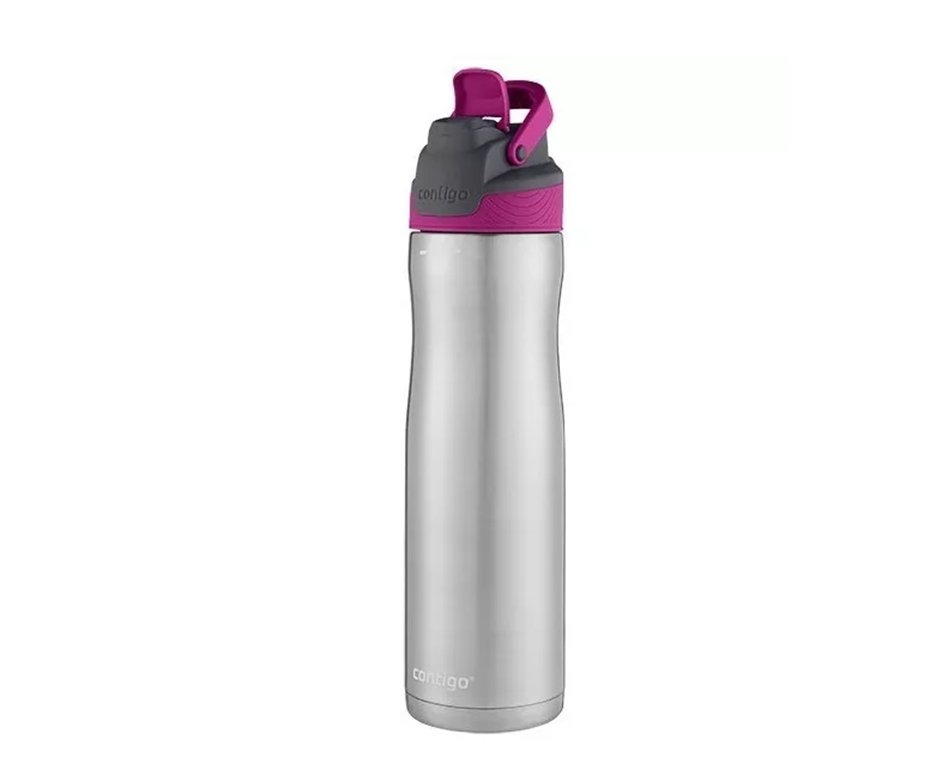 Squeeze Contigo Autoseal Chill Aço Inox 710ml Rosa Berrt