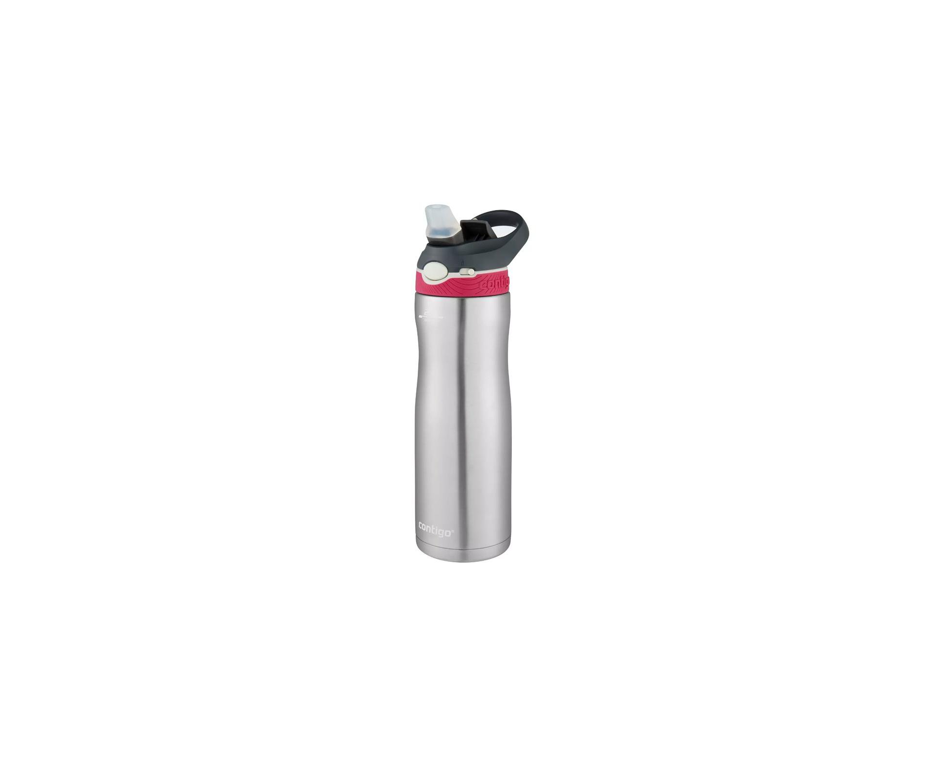 Squeeze Contigo Autospout Ashland Chill Aço Inox 591ml Sangria