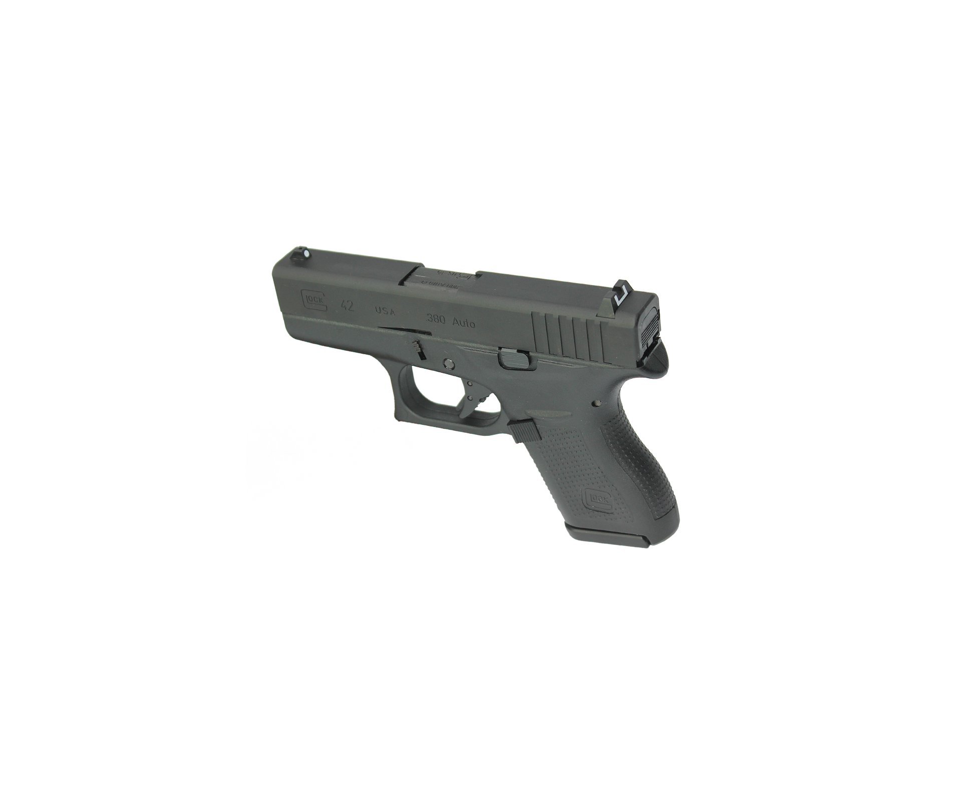 Pistola De Airsoft Gas Gbb Glock G42 Com Blowback Oficial Cal 6mm