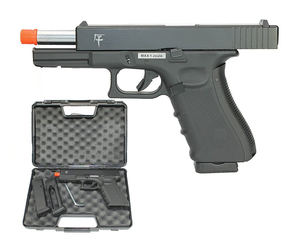 Pistola De Airsoft Co2 E Gbb Saigo Glock G17 Blowback Sg Delta Tactisc Akira 6mm