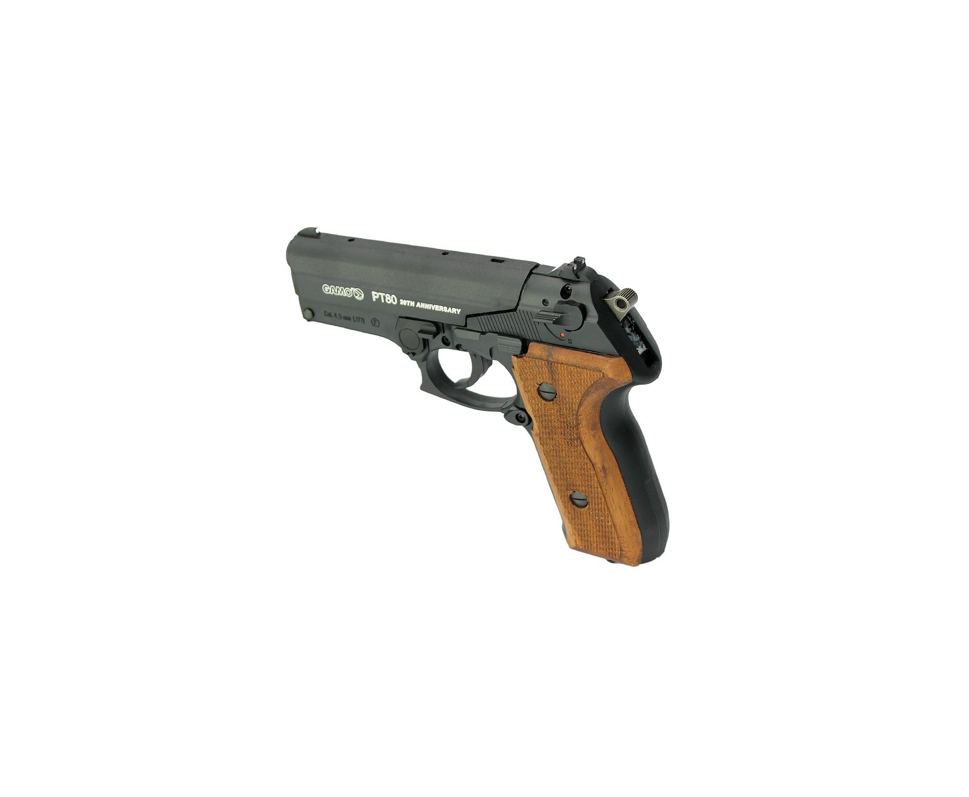 Pistola De Pressão Co2 Gamo Pt-80 20th Anniversary 4,5mm