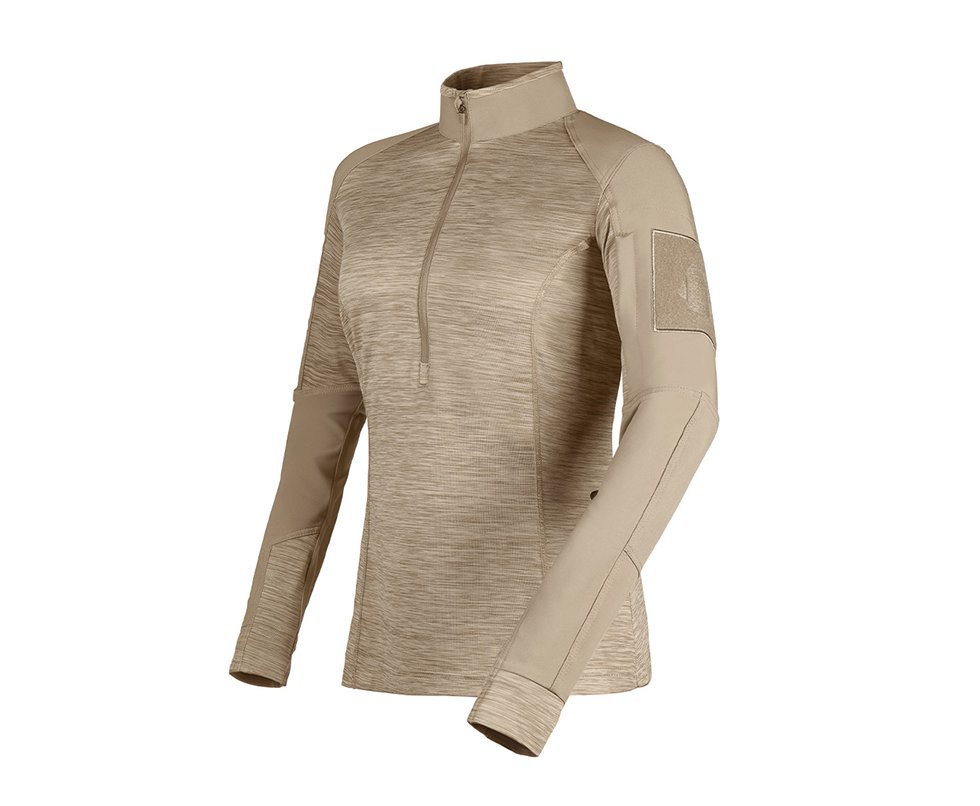 Camisa Tática Feminina Invictus Courage Caqui Mojave  - P