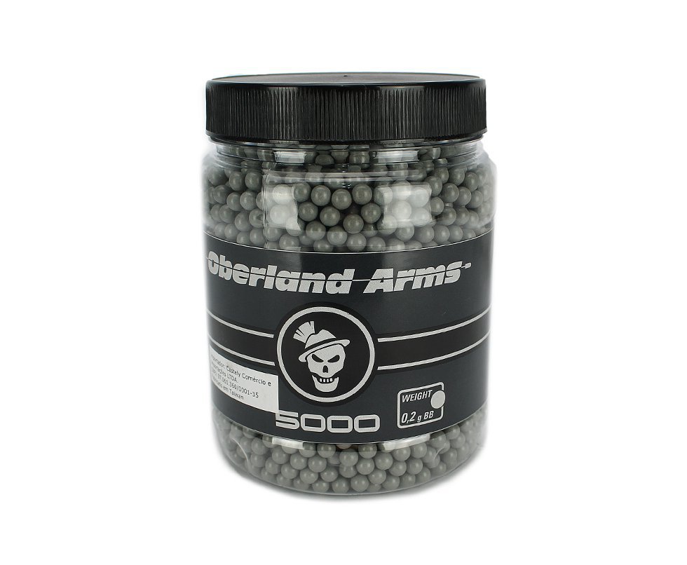 Esfera Plastica Bbs Premium Oberland 0,20g 5000unid Umarex