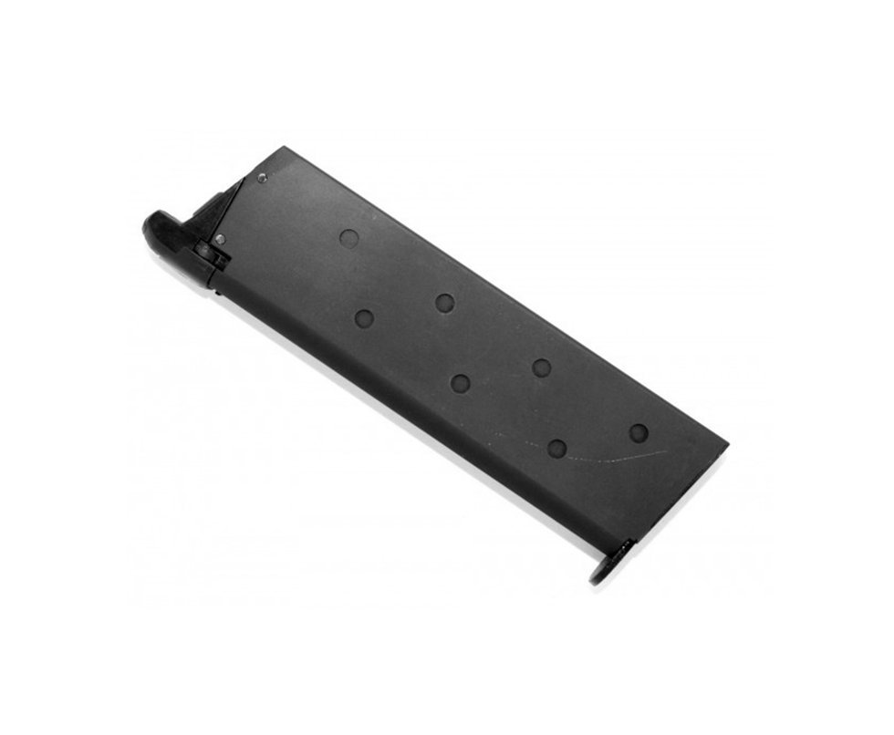 Magazine Carregador Pistola Airsoft M1911 Gbb - Full Metal Green Gás