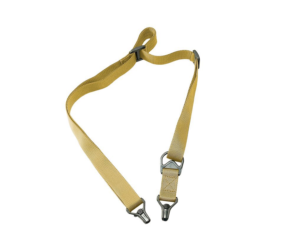 Bandoleira Tática Cherokee P1 - Tan 1 E 2 Pontas