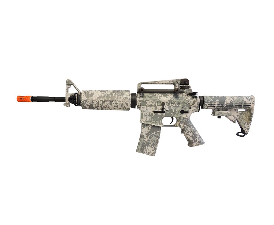 Rifle De Airsoft Navy Seals M4a1 Camuflado Urbana Full Metal Cal 6.0mm - King Arms