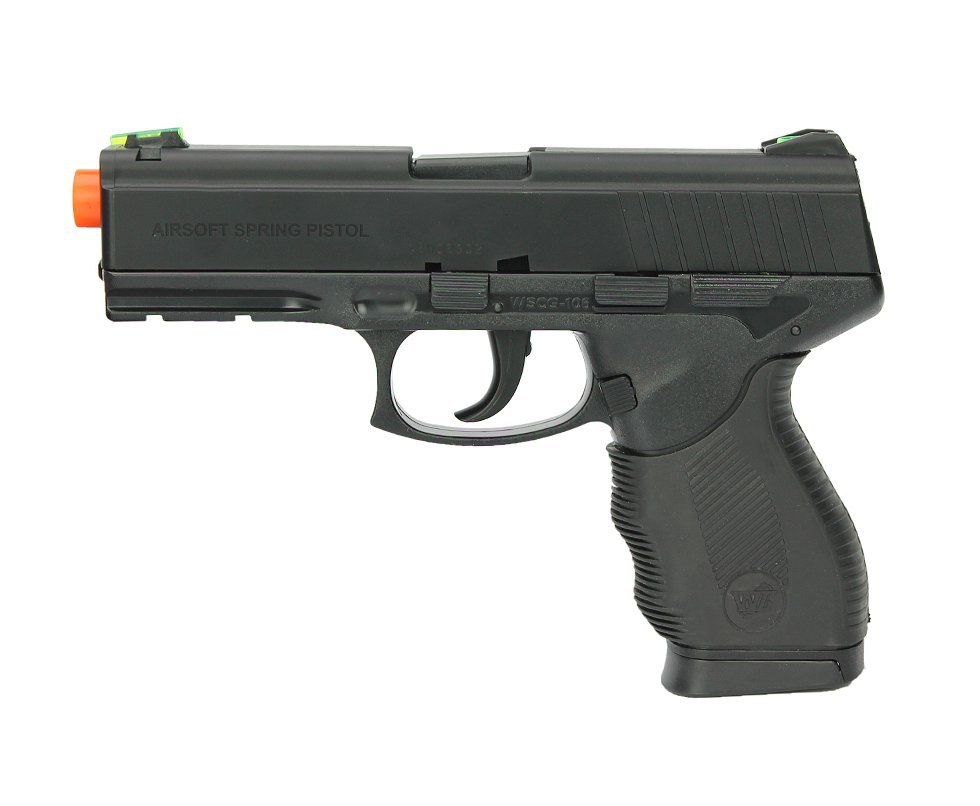 Pistola De Airsoft Wingun 24/7 Spring 6mm