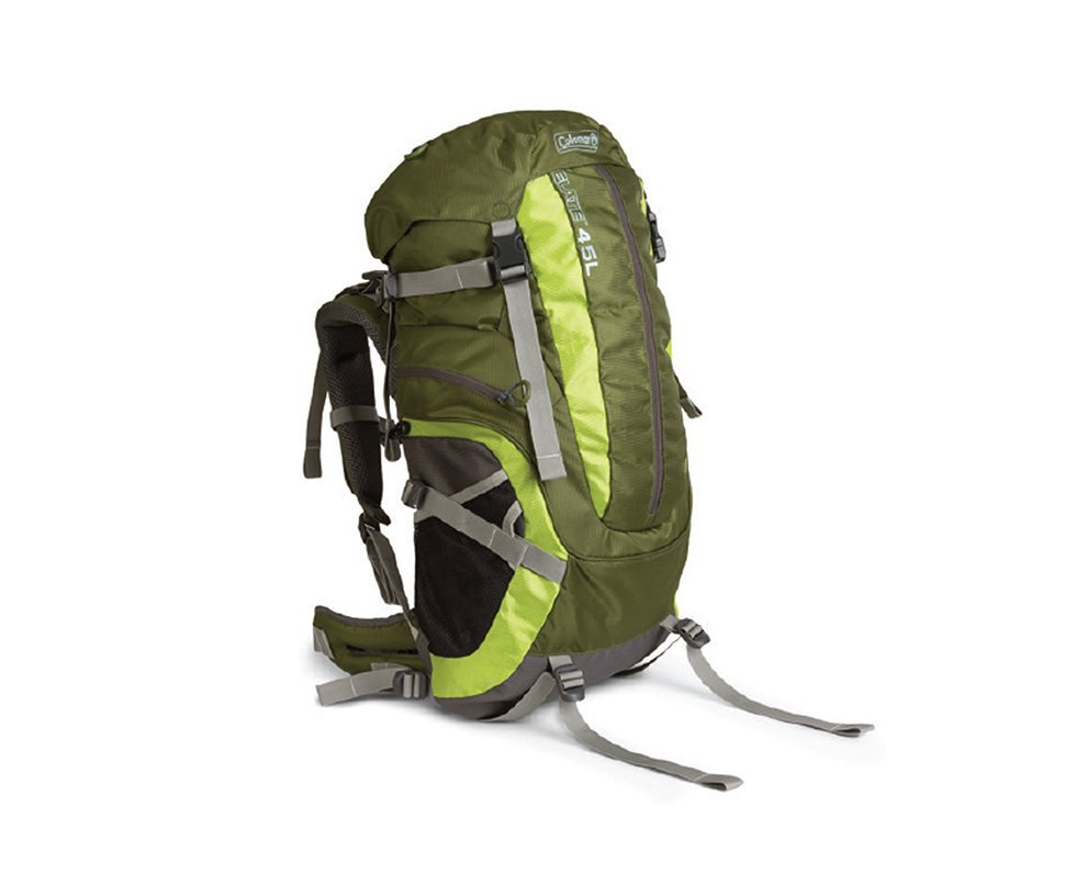 Mochila Cargueira Coleman Elate 45 Lt Verde