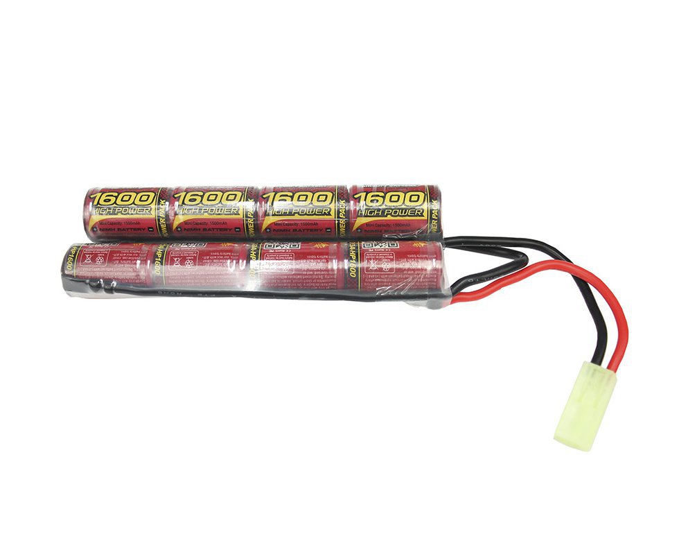 Bateria Para Rifle Airsoft Butterfly 9,6v/1600mah - Mlt