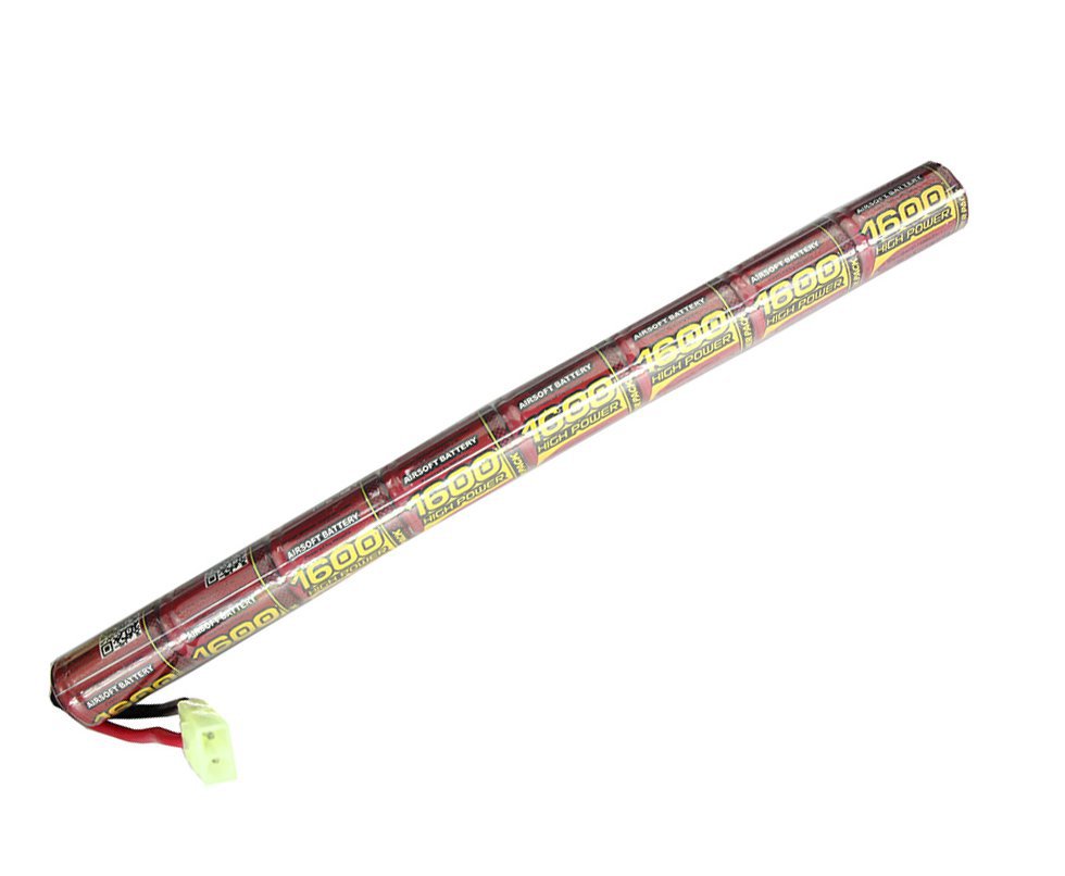 Bateria Para Rifle Airsoft Stick 9,6v/1600mah