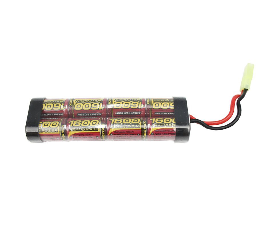 Bateria Para Rifle Airsoft Brick 9,6v/1600mah