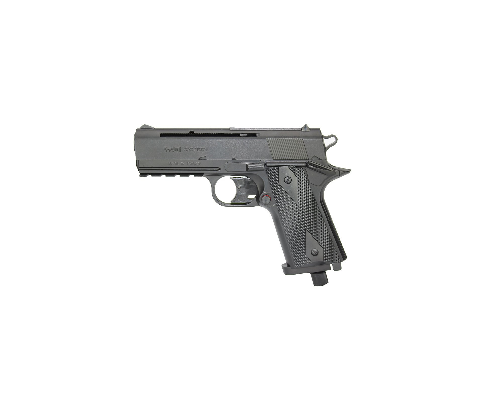 Pistola De Pressão Co2 Wingun W401 Polímero 4,5mm Rossi