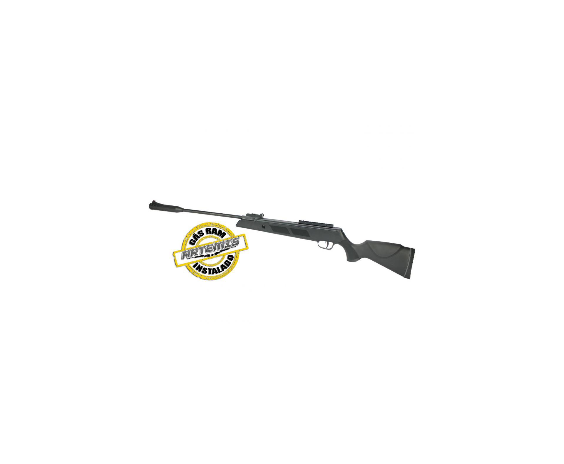 Carabina De Pressão Black Hawk Gas Ram 60kg Match 5.5mm Artemis