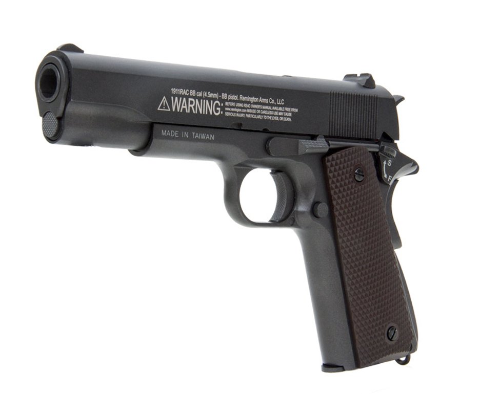 Pistola De Pressão Co2 Full Metal 1911rac Remington Blowback 4,5mm