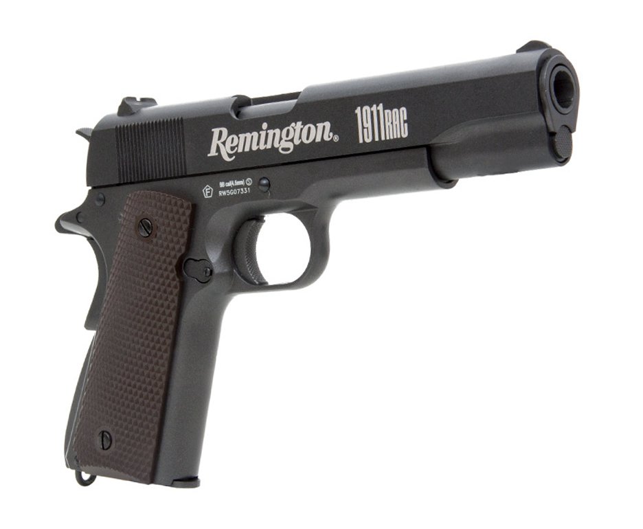 Pistola De Pressão Co2 Full Metal 1911rac Remington Blowback 4,5mm