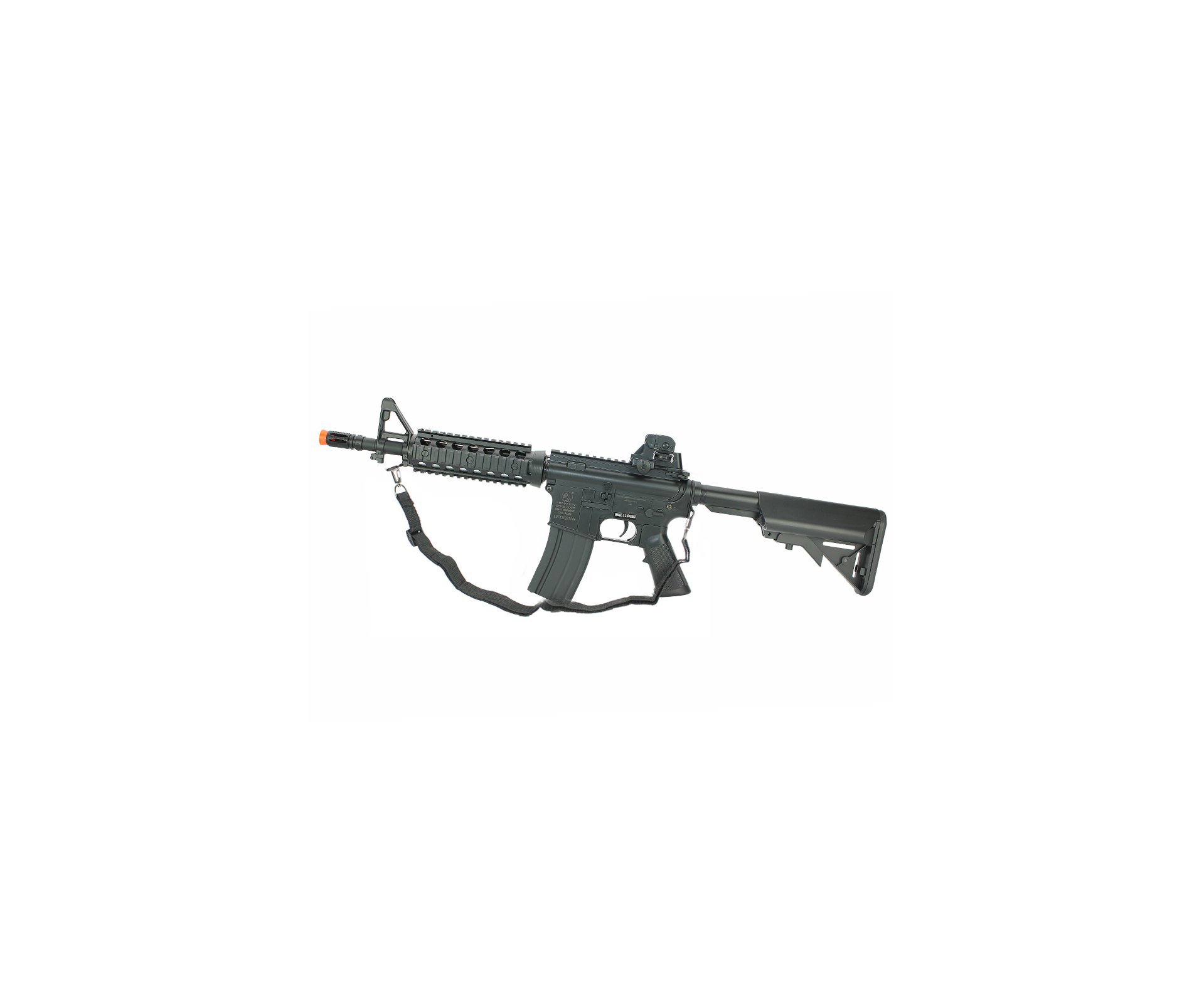 Rifle De Airsoft Colt M4a1 Cqb Ris Eletrico Cal 6mm - Cybergun