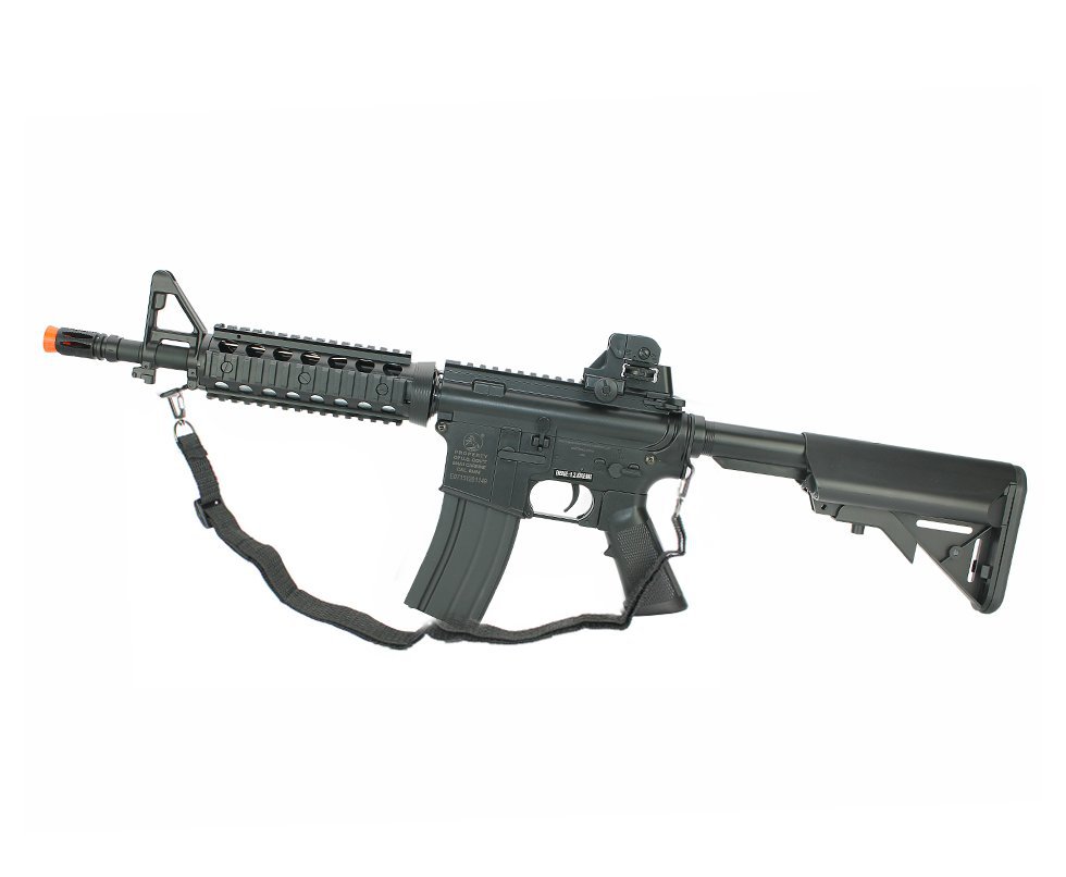 Rifle De Airsoft Colt M4a1 Cqb Ris Eletrico Cal 6mm - Cybergun