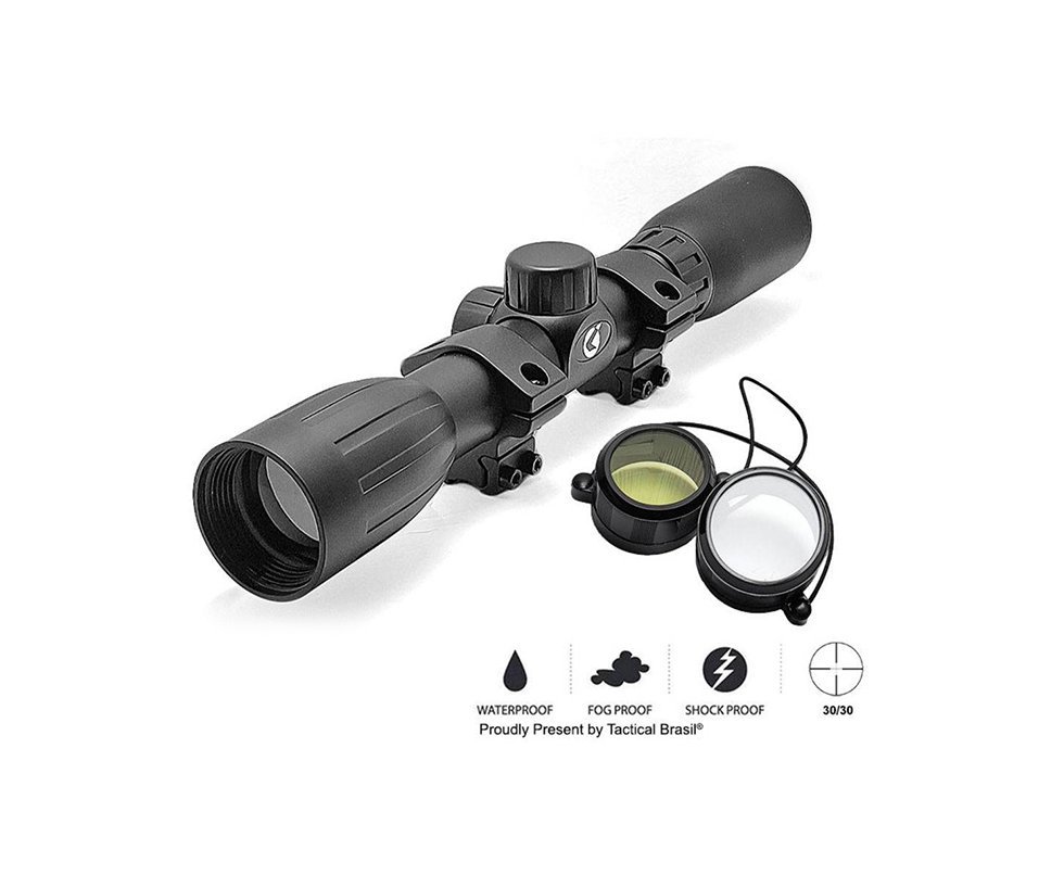 Luneta Gamo Lc 4x32 Wrh Mount 3/8 Para Carabinas