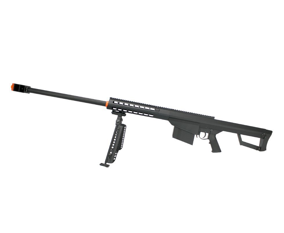 Rifle De Airsoft Sniper Barret .50 Full Metal 6mm Galaxy
