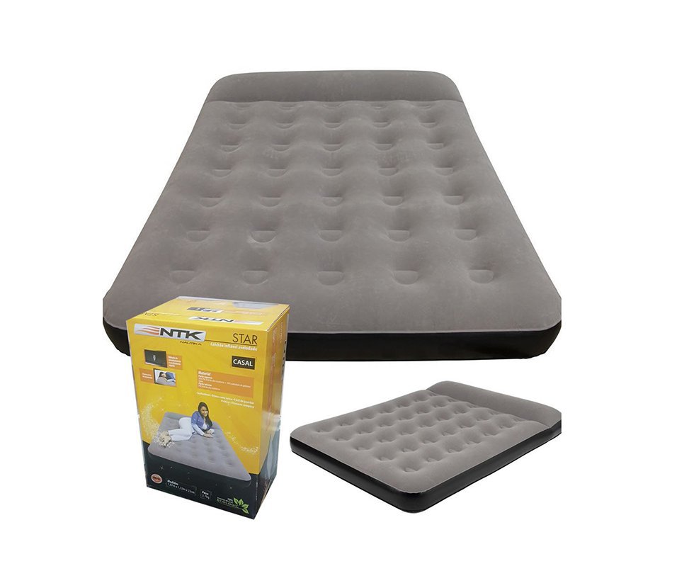 Colchão Inflavel Star Casal aveludado - Nautika