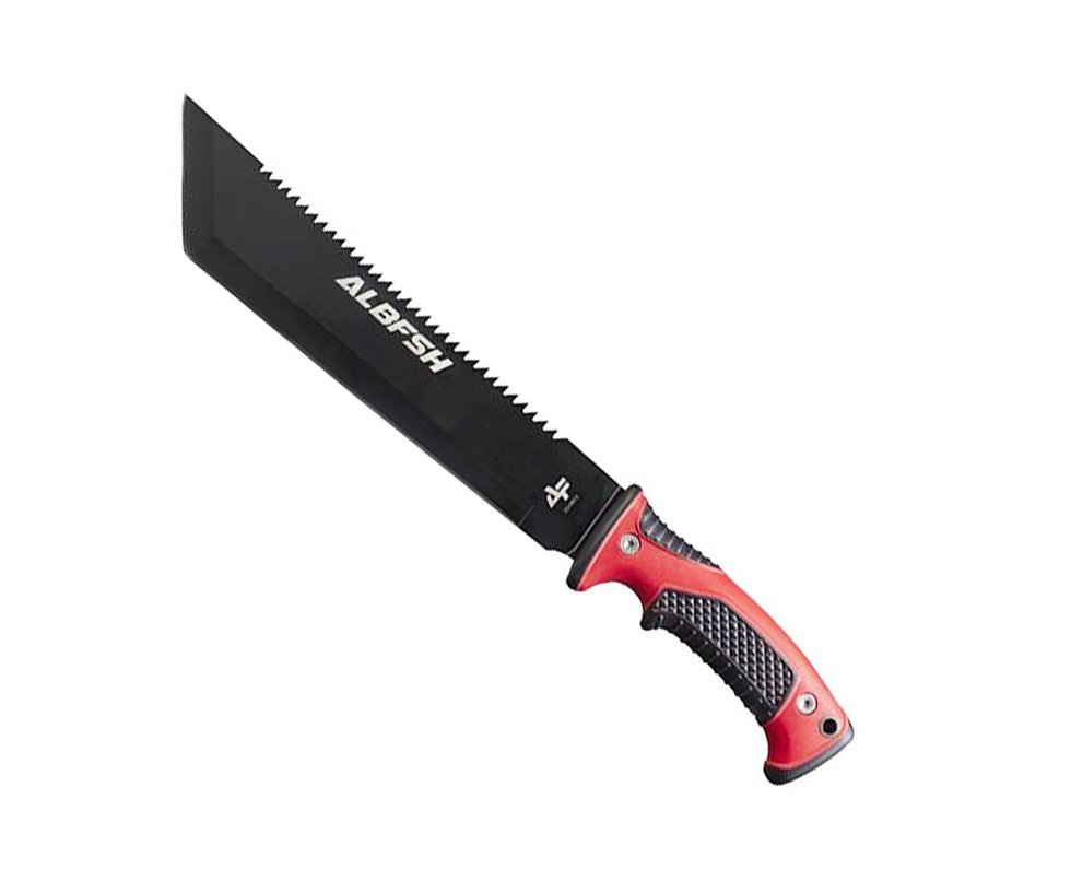 Facão Selva Tático Lamina Aço 3cr13 Com Bainha Nylon K9015 39cm
